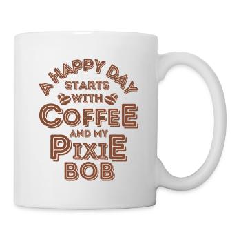 Pixie Bob Cat Coffee Cafe - Mug - white - Right