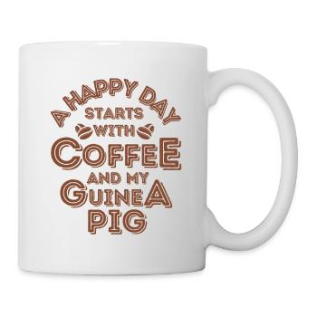 Guinea Pig Coffee Café - Mug blanc - blanc - Droite