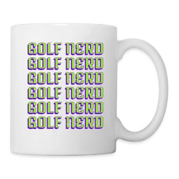 Golfhair Golfing Funny Sayings Golf Clubs Golf Club - Mug - white - Right