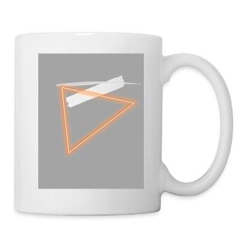 Neon Triangle - Mug - white - Right