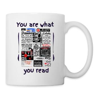 Du Bist - Nachrichten - Tasse - Weiß - Rechts
