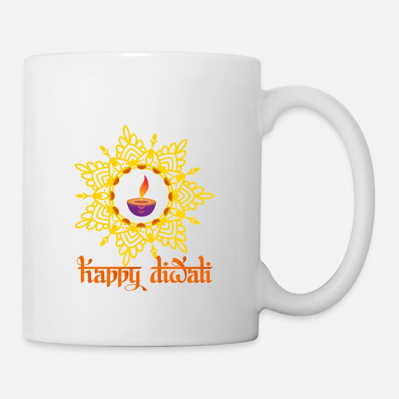 Frohes Diwali 2022 - Tasse - Weiß