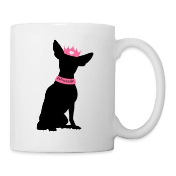 Chihuahua Princess with Crown - Mug - white - Right