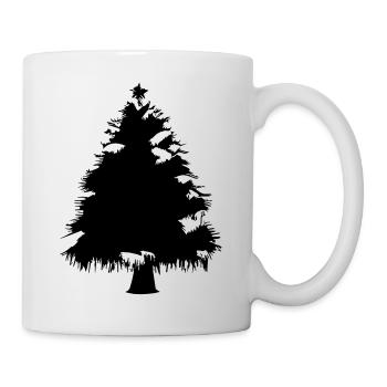Christmas Tree Christmas Tree Winter Vector 1 - Mug - white - Right