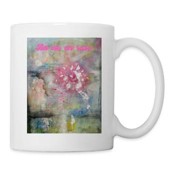 La vie en rose ( Künstlerin Raphaela Serini ) - Tasse - Weiß - Rechts