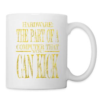 admin bday sayings programming language computer - Tasse - Weiß - Rechts