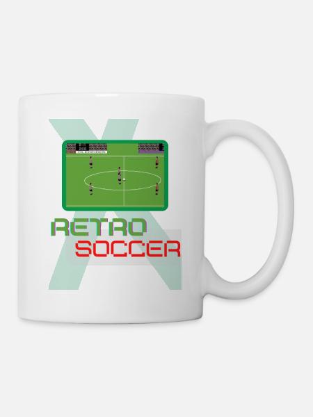 Retro Soccer - Mug - white