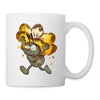Zombie worker ant - Mug - white - Right