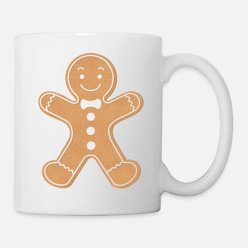 gingerbread man - Mug - white