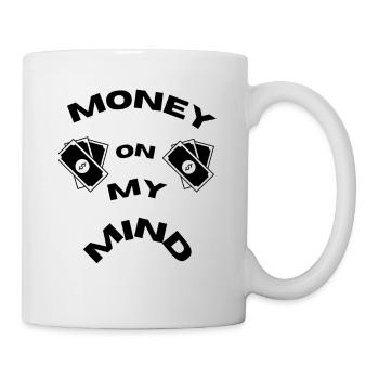 T- T-shirt ́'L’argent sur mon 2'' - Mug blanc - blanc - Droite