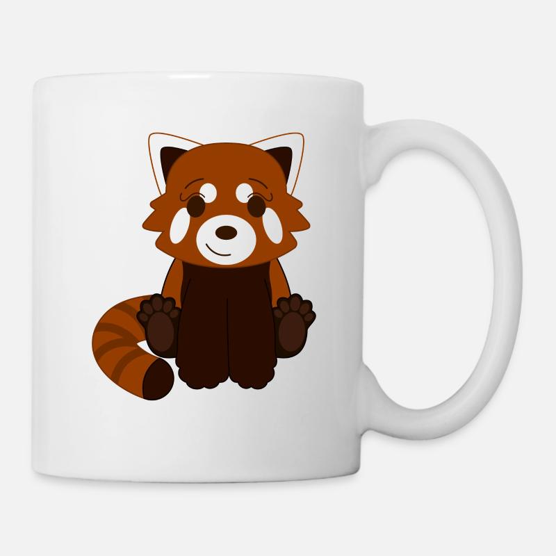 Panda roux - Mug blanc - blanc