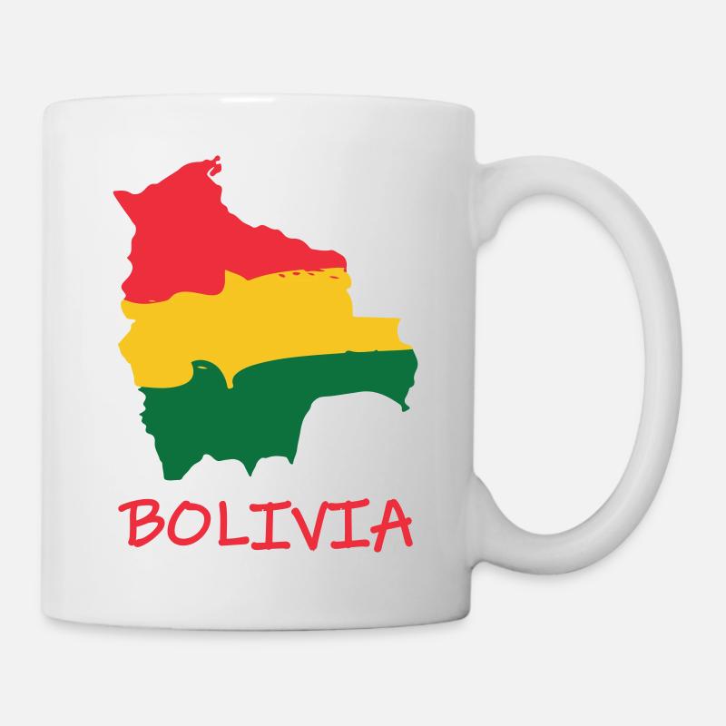 Bolivien - Tasse - Weiß
