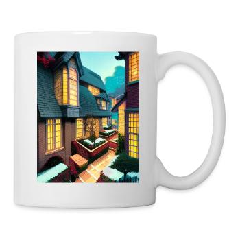 Art print and amazing accessories - Mug blanc - blanc - Droite