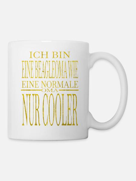 Funny Greyhound Puppy Statement Bday Favorite Dog - Mug - white