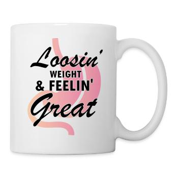 Gastric Bypass and Gastric Bypass Operation Design - Mug - white - Right