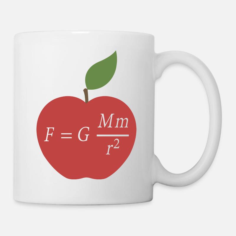 Isaac Newton - Mug - white