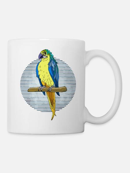 Oiseau - Mug blanc - blanc