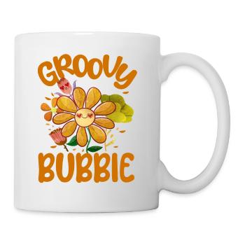 Groovy Bubbie Family Matching Vintage Family - Mug - white - Right