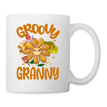 Groovy Granny Family Matching Vintage Family - Mug blanc - blanc - Droite