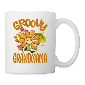 Groovy Grandmama Family Matching Vintage Family - Mug - white - Right