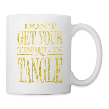 Super cadeau de Noël pour les fans de dinosaures animaux - Mug blanc - blanc - Droite