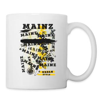 Mainz Germany City Skyline Home Love - Mug - white - Right