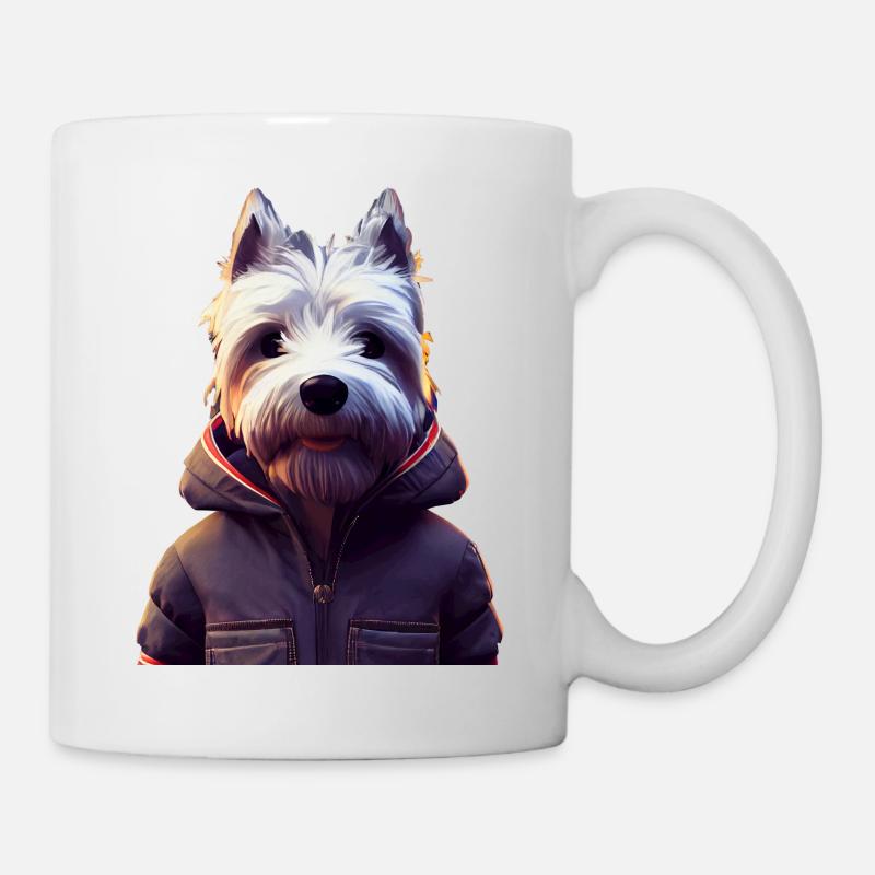 Westie Dog - Westie - Mug - white