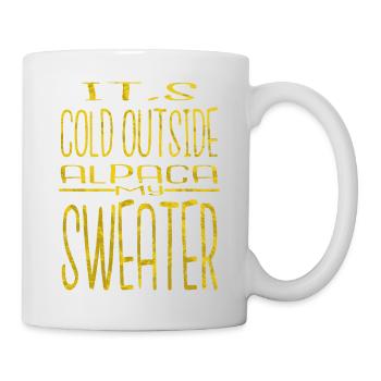 Animal Bodybuilding Comic Beach Holiday Jokes - Mug - white - Right