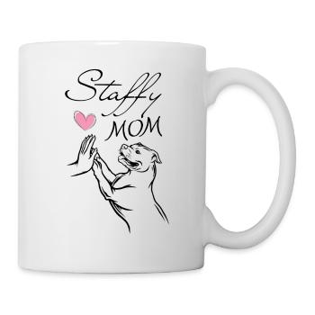 Staffordshire Terrier Bully Mistress Gift - Mug - white - Right