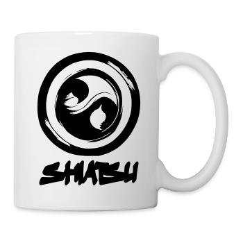 Shiatsu Yoga Méditation Massage Bouddha Vecteur 2 - Mug blanc - blanc - Droite