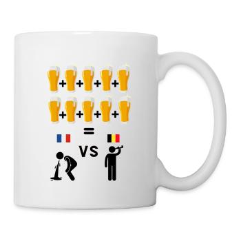 bière - Mug blanc - blanc - Droite