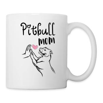 Pitbull Mistress Chiens Dictons - Mug blanc - blanc - Droite