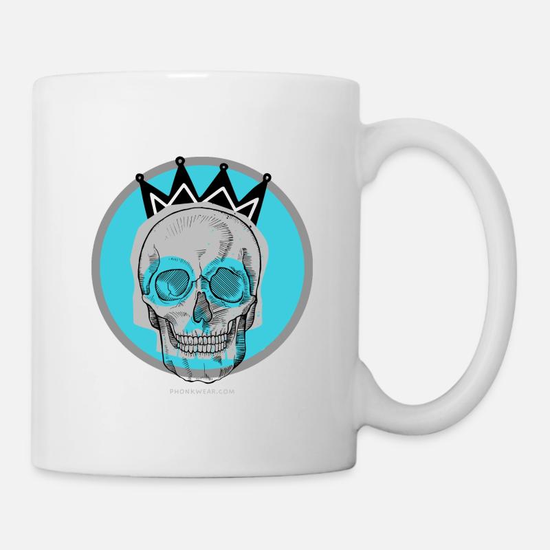 skull 2 - Tasse - Weiß