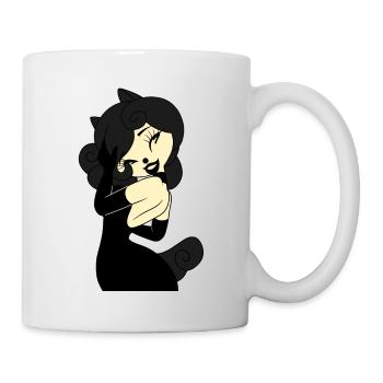 Weihnachten Cosplay Charlotte Woman Gothic Go for it - Tasse - Weiß - Rechts