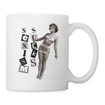 Sexism sucks - Mug - white - Right