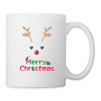 Reindeer Merry Christmas Merry Christmas Design - Mug - white - Right