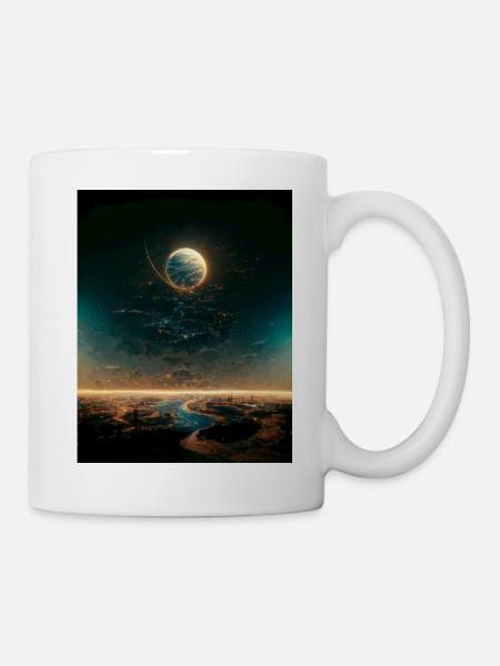 Zeit ist relativ - Tasse - Weiß
