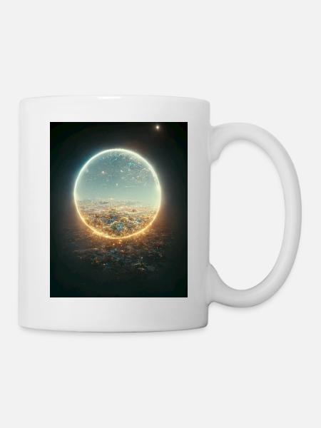 Zeit ist relativ - Tasse - Weiß