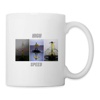 High Speed - Tasse - Weiß - Rechts