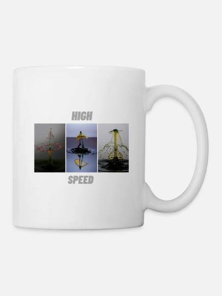 High Speed - Tasse - Weiß