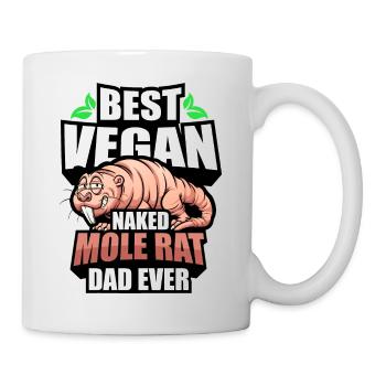 Naked mole rat vegan - Mug - white - Right