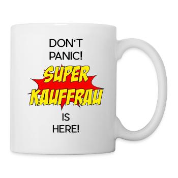 Super Kauffrau / Super Merchant - Tasse - Weiß - Rechts