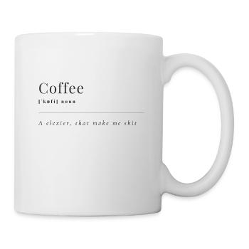 Coffee Definition - Tasse - Weiß - Rechts