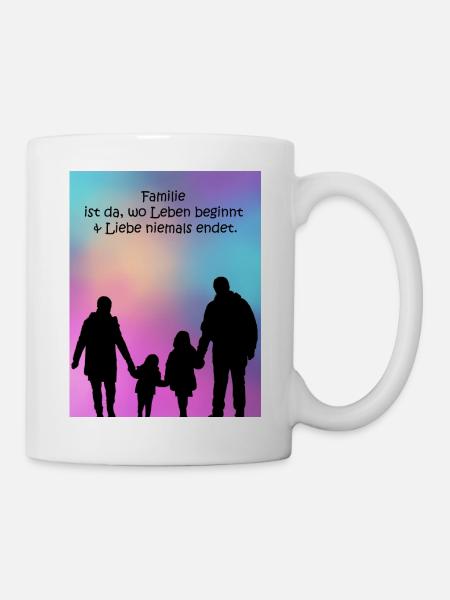 Familie - Tasse - Weiß