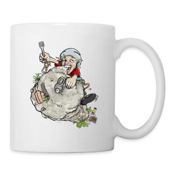 Felsgeschmack - Tasse - Weiß - Rechts