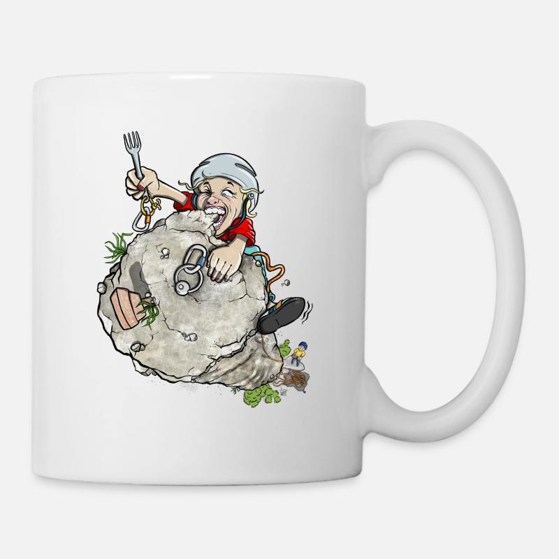 Felsgeschmack - Tasse - Weiß