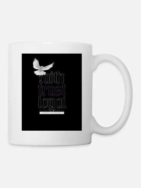 Faith trust loyal 3 - Tasse - Weiß