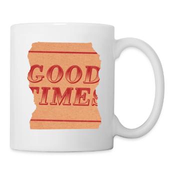 Gute Zeit - Tasse - Weiß - Rechts