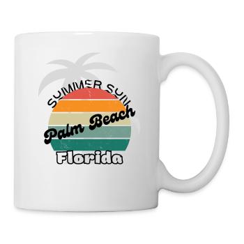Palm Beach Florida - Mug - white - Right
