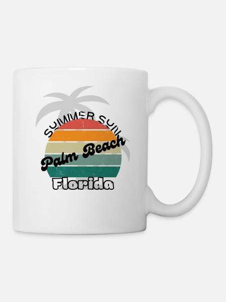 Palm Beach Florida - Mug - white